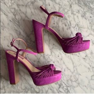 Open Toe Platform Heels